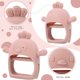 thumbnail image 4 of 1 paquete de juguetes de dentición de silicona para bebés de más de 3 meses, juguetes para masticar sin BPA para necesidades de succión, formas fáciles de agarrar con textura suave para la exploración, 4 of 5