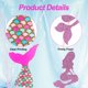 thumbnail image 2 of 36 piezas de decoración para tartas con purpurina, diseño de sirena, de Wootkey, para decoración de fiestas, 2 of 7