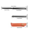 thumbnail image 3 of Slim Pocket Cutting Toolfor | Stainless Steel Foldable Tool with Glass Tool | Compact Design Outdoors Camping & | Perfect Adults and Outdoor Enthusiasts, 3 of 8