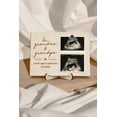 thumbnail image 4 of Hi Grandma & Grandpa Ultrasound Photo Frame, Pregnancy Announcement Sonogram Frame, Baby Reveal Gift, New Grandparents Gift, 4 of 5