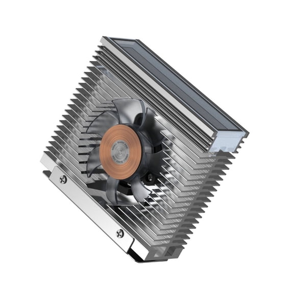 ARGB Aluminum Alloy M.2 SSD Cooling Heat Sink M.2 NVMe 2280 Hard Disk Sync ARGB Heat Coolers Radiator Cooling Fan