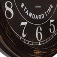 thumbnail image 4 of YOSEMITE HOME DECOR CLKB2A146 Mdf Wall Clock with Iron Ring and Glass Lens, 4 of 4