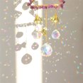 thumbnail image 2 of Atrapaluz de cristal colgante de prismas de campana de árbol de Navidad para el dormitorio del hogar (B) Ehuebsd Libre de BPA, 2 of 8