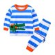 thumbnail image 4 of Conjunto de pijamas de algodón para niños y niñas, ropa de dormir de 2 a 7 años, para invierno y otoño, novedad, 4 of 4
