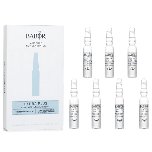 Ampolla concentrada Babor Hydra Plus 7x2 ml para piel seca