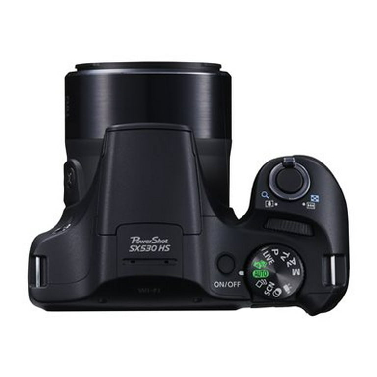 Canon PowerShot SX530 HS Wi-Fi Digital Camera with 32GB Card +