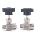 thumbnail image 1 of Needle Valve Adjustable 1/4" 3/8" Male To Female Thread Stainless Steel 304 Flow Control Shut Off Crane Needle Valve ,Easy to Install, 1 of 1
