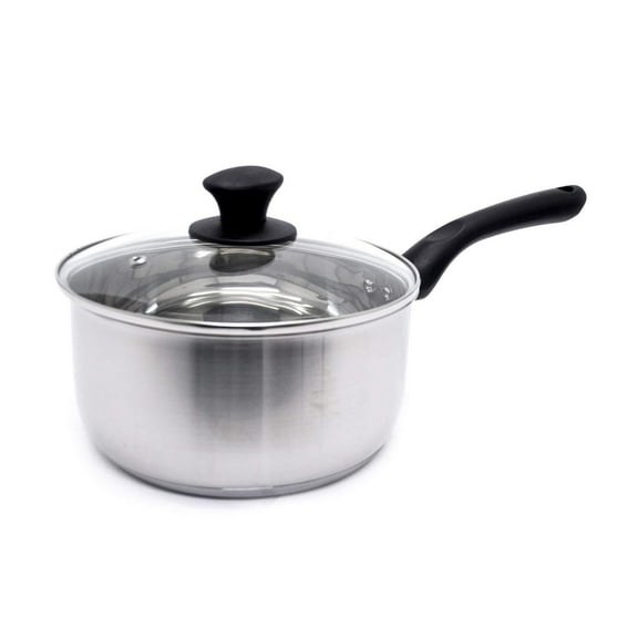 Starbasix Stainless Steel 3.2L (3.4Qt) Saucepan with Lid