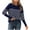 Navy, variant on ZQGJB Casual Striped Print Women Fall Sweater Lightweight Long Sleeve Ribbed Knit Pullover Jumper Tops Loose Crewneck Split Cozy Sweater Navy XXL