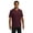Athletic Maroon, variant on Port & Company Men's Durable Perfect Pique Polo Shirt