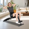thumbnail image 4 of Goplus Adjustable Decline Sit Up Bench for Exercise with High Density Foam Cushioned Seat, 4 of 10