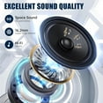 thumbnail image 5 of VEATOOL T6 Open Ear Headphones,Bluetooth 5.4 Wireless Earbuds,60H Playtime Stereo Sound Earphones,Air Conduction IPX7 Waterproof Open Ear Earbud with Ear Hooks, Sport Headset for Cycling Workouts, 5 of 8