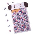 thumbnail image 1 of Fun Shaped Puzzles For Adults & Kids Stress Educational Gift Multiple Styles: Dog Bone/Snowman/Puppy/Raccoon, 1 of 4