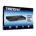 thumbnail image 4 of TRENDnet TPE TG240g - Switch - 24 x 10/100/1000 (PoE+) - de Bureau, Montable en Rack - PoE+ (370 W) - Conforme TAA, 4 of 4