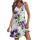 thumbnail image 1 of Vestidos de Verano con Cuello en V para Mujeres 2025 Casual con Bolsillos Boho Beach Camisetas Vestido Tanque Suelto, 1 of 7