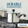 thumbnail image 4 of Farberware 3-Quart Classic Traditions Stainless Steel Saucepan with Lid, Silver, 4 of 14