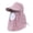C, variant on RUIG Bowing Hat Summer Women's Sun Hat Along The Large Outdoor Tea Plucking Hat Face Visor Visor