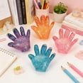 thumbnail image 5 of Glitter Squishy Relaxation Toy with Slow Rising Palm Shape, 1-Pack, Random Color, for Kids and Adults, Squeeze Toy, 5 of 6