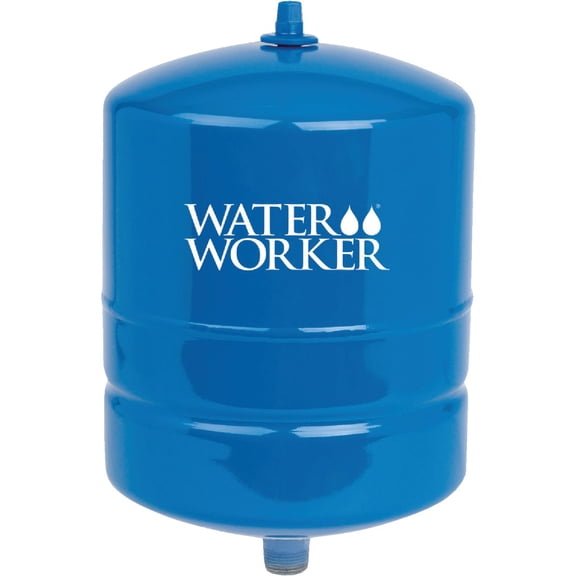 WaterWorker HT-2B Water Worker Vertical Pre-Charged Well Tank, 20 Gal, 3/4 In Mnpt, 100 Psi, Steel, 2-Gallon