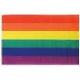 thumbnail image 2 of Rainbow Flag 3' X 5'- 12 Pack(1 Per Package), 2 of 2