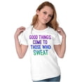 thumbnail image 4 of Inspirational Gotta Shine Quote Womens Slim Fit Graphic Tee Brisco Brands S, 4 of 5