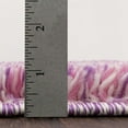 thumbnail image 6 of Mainstays Confetti Pink Purple Shag Indoor Area Rug, 5'x7', 6 of 7