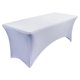 thumbnail image 2 of Tablecloths Stretchy Breathable Washable Lightweight Table Cover for Salon Party Home White 6FT (72.05 X 29.92 X 29.92in), 2 of 4