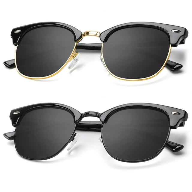 Gafas de sol KALIYADI polarizadas semisin montura que bloquean los rayos UV