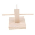 thumbnail image 4 of Wood Sunglasses Eyeglass Rack Display Stand Holder Single Display Rack Line for 1 Pair, 4 of 9