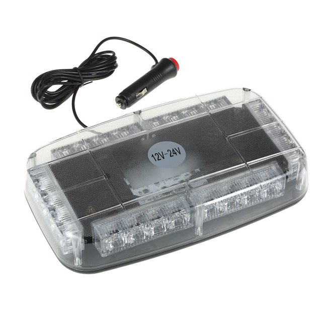 Luces estroboscópicas LED de 12v para techo de automóvil, barra de advertencia de emergencia policial, luces LED de bomberos, luces policiales amarillas.