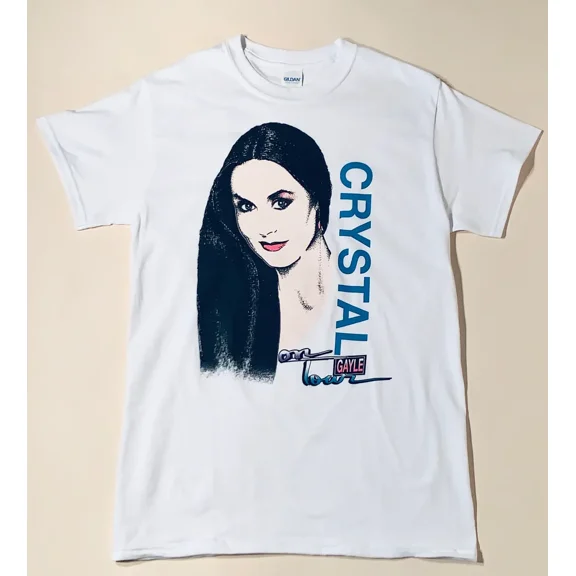Reprint Rare VTG Crystal Gayle T-Shirt Tee Unisex Adult Size S to 5XL EM0134