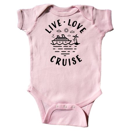 

Inktastic Live Love Cruise Gift Baby Boy or Baby Girl Bodysuit
