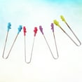thumbnail image 3 of 4pcs/set Silicone Hand Shape Clip Non-stick Stainless Steel Kitchen Barbeque Food Clip Cooking Grilling Turner, 3 of 9