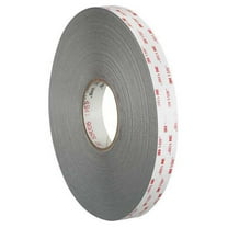 3m Foam Tape, Gray, 36 yd L, 1/2 in W 4941
