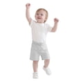 thumbnail image 4 of Ruisita 3 Pack Unisex Baby Toddler Cotton Shorts Baby Pull-on Solid Shorts Soft Clothes for Summer Daily, 4 of 9