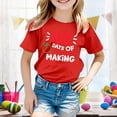 thumbnail image 2 of MEZZALL T-Shirts de Mode pour Garçons et Filles, Décontractés, Imprimés, Col Rond, Manches Courtes, Polyvalents, 8-9 Ans, 2 of 4