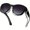 Black Frame/Gradient Gray Lens, variant on Stylish Women's Oversized Fashion Glasses Over Prescription Eyewear, Protection, Teal Frame with Black Tint, Glossy Finish, Includes Protective Case