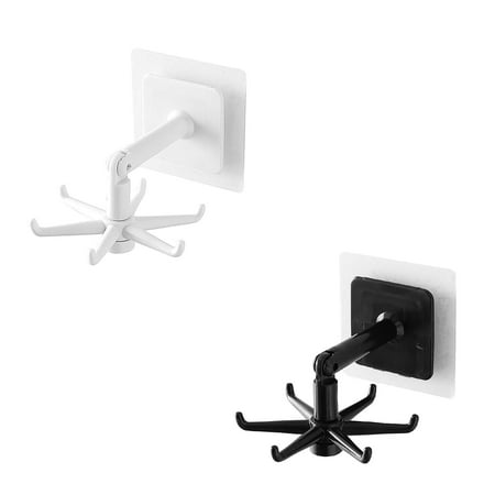

Hfyihgf Household Non-perforated Kitchen Can Rotate 360 Degrees Weighing Hook
