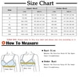 thumbnail image 3 of Qwertyu Jelly Bras for Women Seamless Deep V Push-Up Wireless Bra Leopard Print Supportive Womens Bralettes Brown Large, 3 of 3