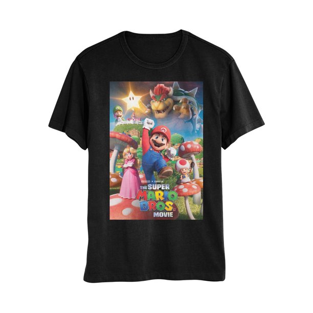 Nintendo The Super Mario Bros. Movie Poster Mens and Womens Short