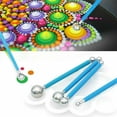 thumbnail image 3 of LNKOO 20 PCS Mandala Dotting Tools Kit, Mandala Painting Set with Stencil, Ball Stylus, Paint Tray, Carving Tools, Storage Bag for for Painting Rocks, Nail Dotting and Drafting Art Supplies, 3 of 7