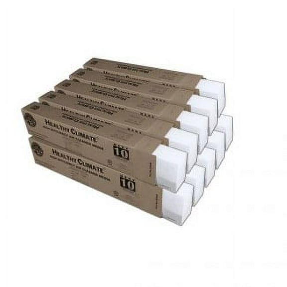 Lennox X0444 (10-Pack) - 17" x 28" x 6" Pleated Air Filter for PMAC-12C, MERV 10