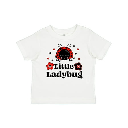 

Inktastic Little Ladybug with Flowers Gift Baby Boy or Baby Girl T-Shirt