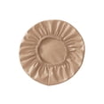 thumbnail image 1 of Walson Round Stool Chair Cover PU Leather Waterproof Chair Protector Seat Cover Light Brown, 1 of 9