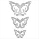 thumbnail image 1 of Troqueles de Metal de Mariposa 3D de 3 Piezas, Troqueles de Mariposa para Hacer Tarjetas, Troqueles de Corte de de Mariposa, 1 of 5