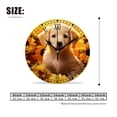 thumbnail image 2 of erolrail Rustic Wall Clock,Silent Non Ticking Wall Clocks for Living Room,Bedroom,Kitchen 12IN Welsh Corgi Puppy Sitting In Flowers Cute, 2 of 5