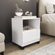 thumbnail image 1 of MOBI Buró para Recámara Contemporáneo Delhi - 1 Cajón Color Blanco, 1 of 5