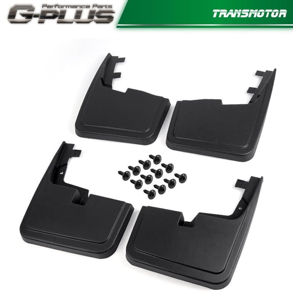 Fits for Ford F150 2015 - 2018 Front splash mud guard flaps without fender flares -