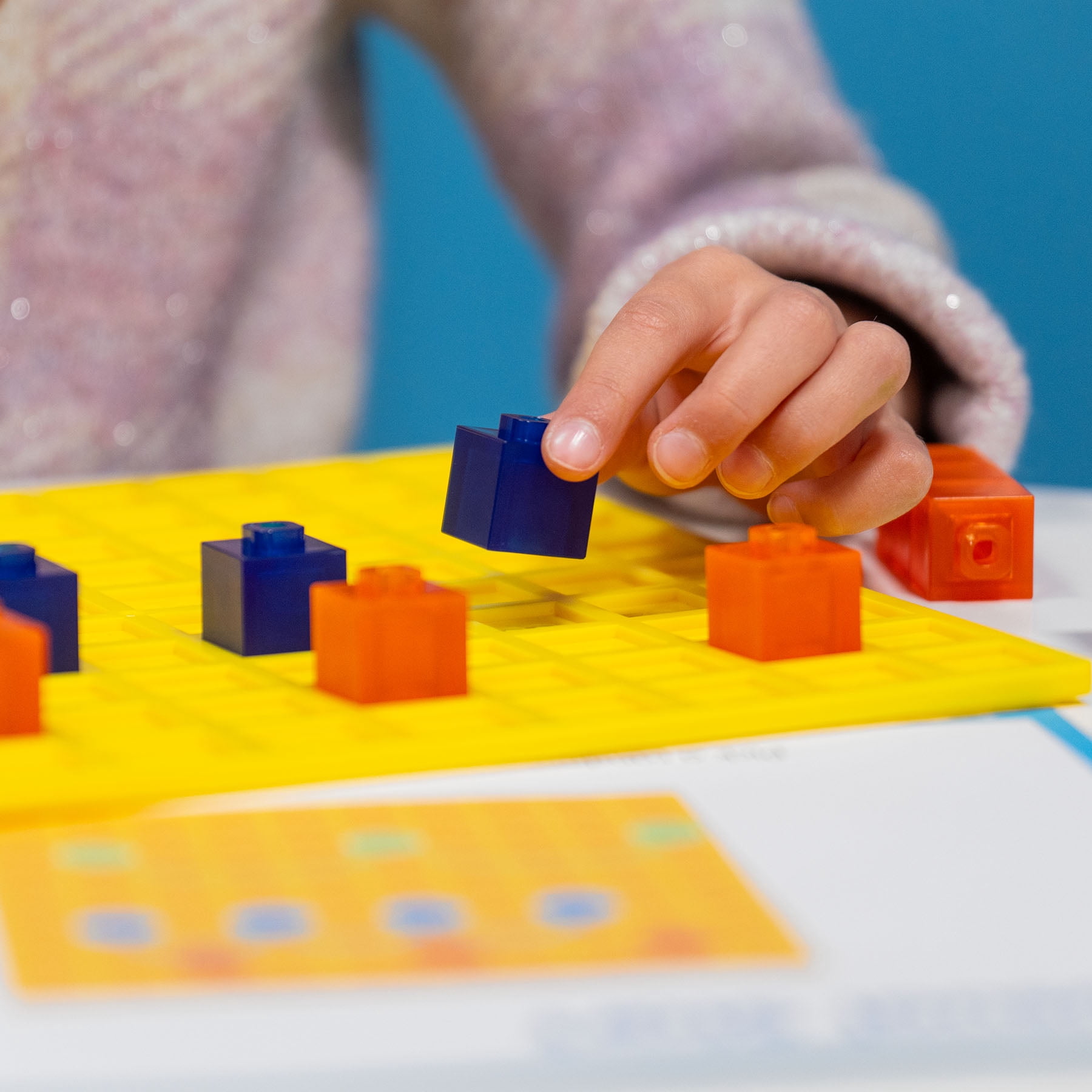 Junior Learning Mathcubes - Hundreds Board