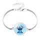 thumbnail image 5 of Disney-pulsera de dibujos animados de Lilo & Stitch, figura de Anime, cúpula de Stitch, pulsera de aleación de cristal, modelo, accesorios, juguete para niños, regalo, 5 of 5
